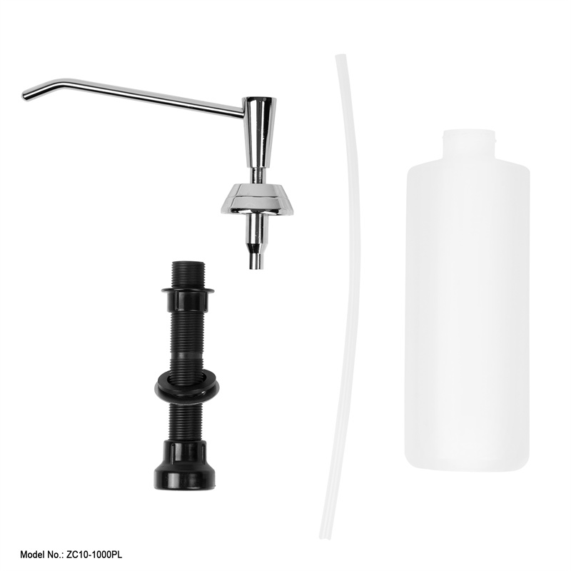 Chrome Top-Fill Kitchen Sink Soap Dispenser