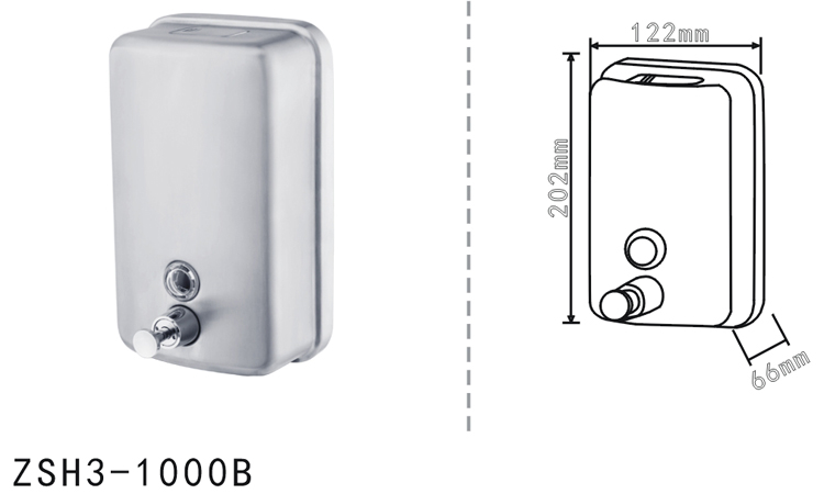 Dispenser Pump and Top Latch Details