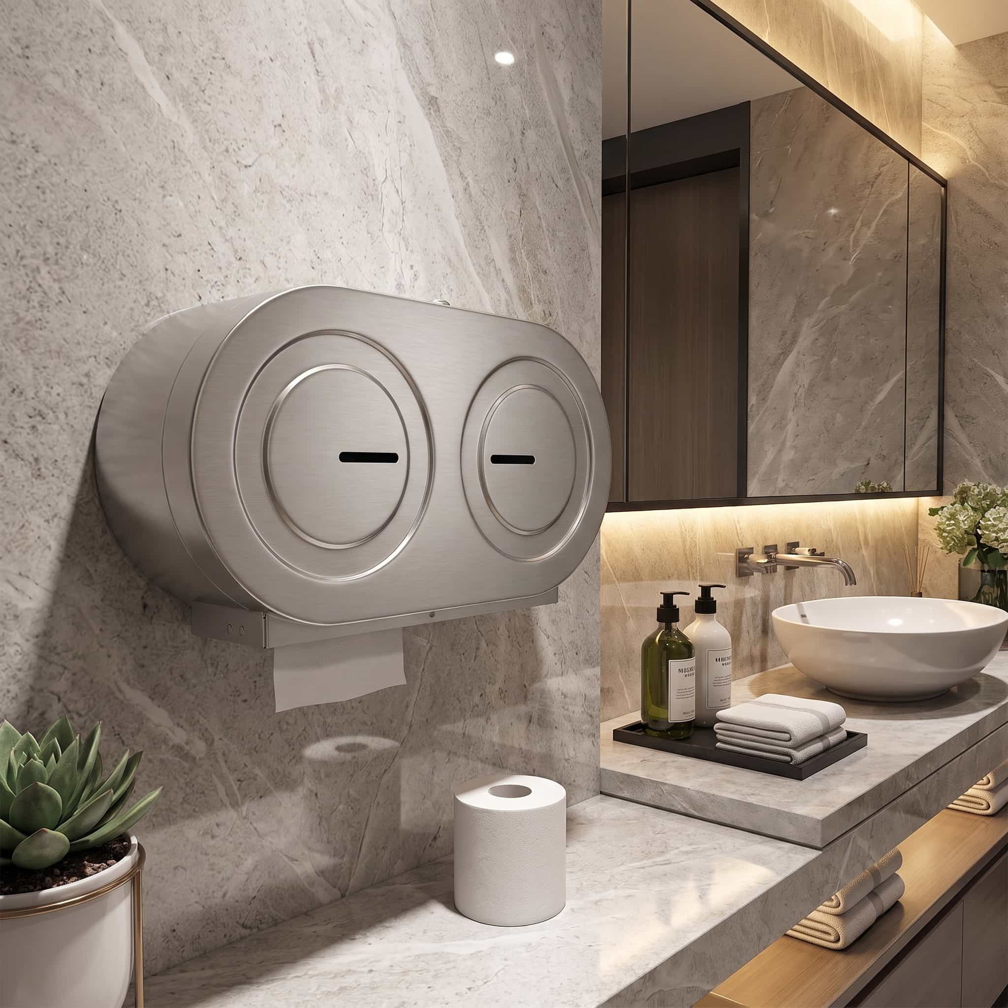 Cómo elegir el dispensador de papel higiénico comercial adecuado para baños públicos