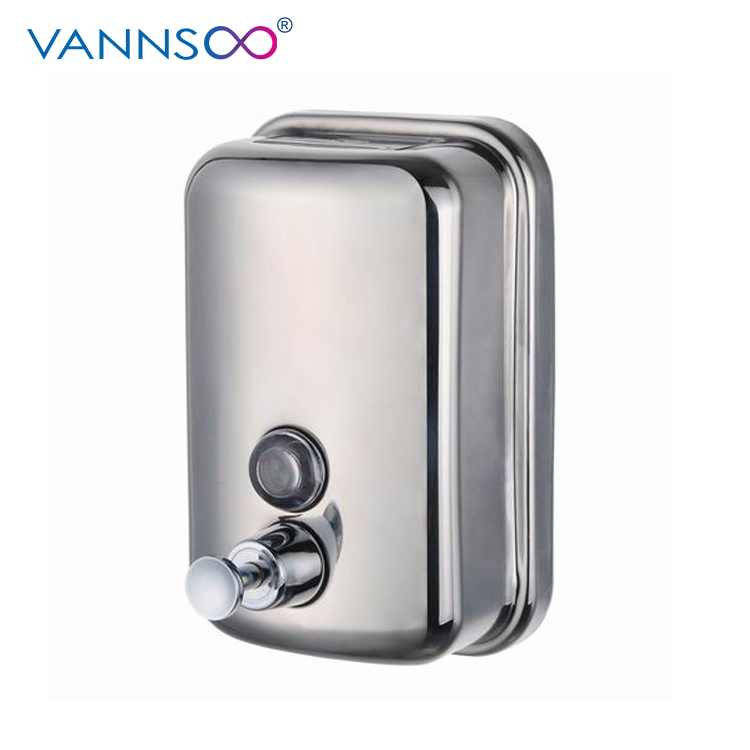 stainless steel soap dispenser